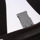 GUCCI GG Canvas Waist Bag Beige Silver 131236 Auth 202852-22
