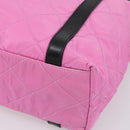 PRADA Shoulder Bag Nylon Pink Black Auth 202854-12