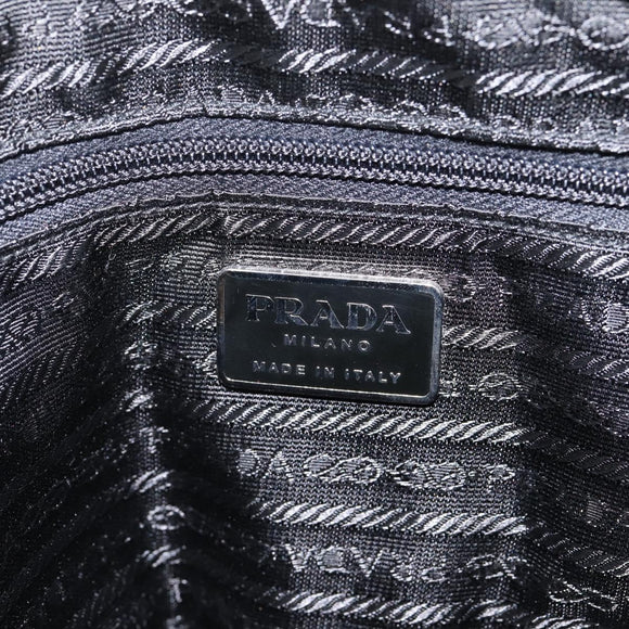 PRADA Shoulder Bag Nylon Pink Black Auth 202854