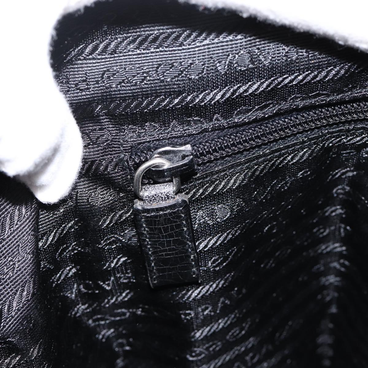 PRADA Shoulder Bag Nylon Pink Black Auth 202854 | Brand Street Tokyo