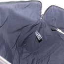 HERMES Her Line Porte Documents Hand Bag Canvas Gray Silver Auth 202855A-16