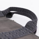 HERMES Her Line Porte Documents Hand Bag Canvas Gray Silver Auth 202855A-8