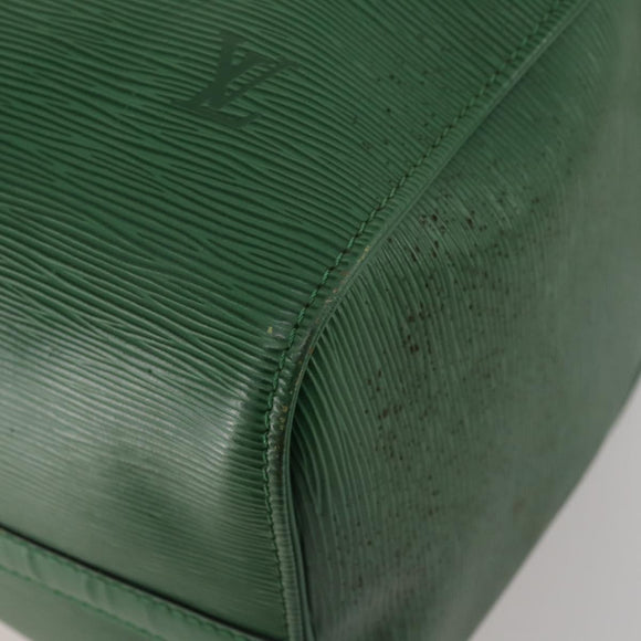 LOUIS VUITTON Epi Keepall 45 Boston Bag Green M42974 LV Auth 202856
