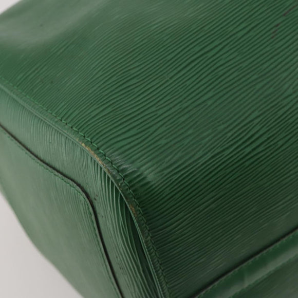 LOUIS VUITTON Epi Keepall 45 Boston Bag Green M42974 LV Auth 202856