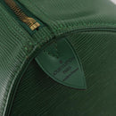 LOUIS VUITTON Epi Keepall 45 Boston Bag Green M42974 LV Auth 202856-15