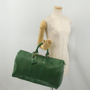 LOUIS VUITTON Epi Keepall 45 Boston Bag Green M42974 LV Auth 202856-22