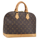 LOUIS VUITTON Monogram Alma Hand Bag M51130 LV Auth 202860V-1