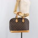 LOUIS VUITTON Monogram Alma Hand Bag M51130 LV Auth 202860V-23