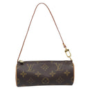 LOUIS VUITTON Monogram Papillon Pouch LV Auth 202862-2