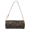LOUIS VUITTON Monogram Papillon Pouch LV Auth 202862-3