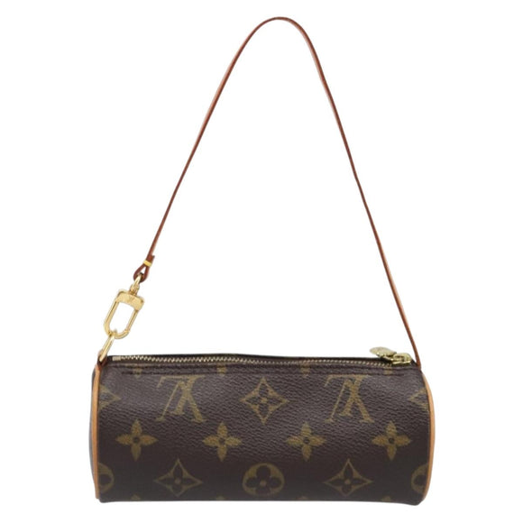 LOUIS VUITTON Monogram Papillon Pouch LV Auth 202862