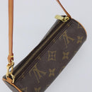 LOUIS VUITTON Monogram Papillon Pouch LV Auth 202862-6