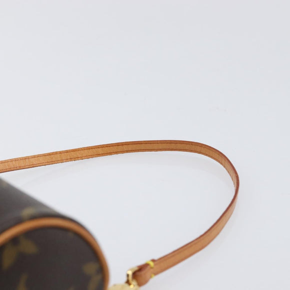 LOUIS VUITTON Monogram Papillon Pouch LV Auth 202862