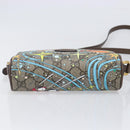 GUCCI GG Supreme Disney Donald Duck Shoulder Bag PVC Beige 648124 Auth 202863SAM-5