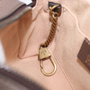 GUCCI GG Supreme Disney Donald Duck Shoulder Bag PVC Beige 648124 Auth 202863SAM-23