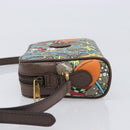 GUCCI GG Supreme Disney Donald Duck Shoulder Bag PVC Beige 648124 Auth 202863SAM-4