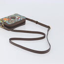 GUCCI GG Supreme Disney Donald Duck Shoulder Bag PVC Beige 648124 Auth 202863SAM-7