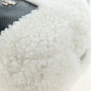 FENDI Rice Ball Shoulder Bag Bore White Black 7AS240 Auth 202864SAM-13