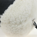 FENDI Rice Ball Shoulder Bag Bore White Black 7AS240 Auth 202864SAM-15