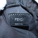 FENDI Rice Ball Shoulder Bag Bore White Black 7AS240 Auth 202864SAM-18