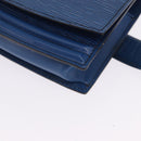 LOUIS VUITTON Epi Ceinture Tilsitt Pochette Waist Bag Blue M52605 Auth 202866A-12
