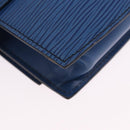 LOUIS VUITTON Epi Ceinture Tilsitt Pochette Waist Bag Blue M52605 Auth 202866A-13