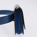 LOUIS VUITTON Epi Ceinture Tilsitt Pochette Waist Bag Blue M52605 Auth 202866A-5
