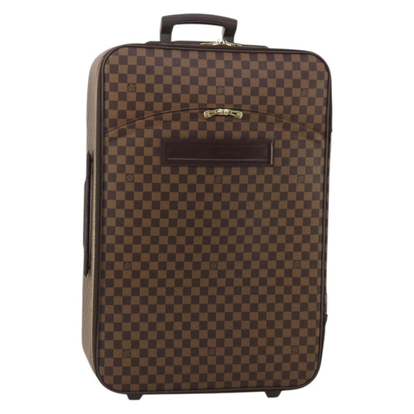 LOUIS VUITTON Damier Ebene Pegas 65 Suitcase N23295 LV Auth 202868