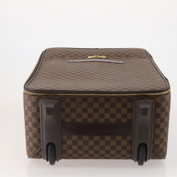 LOUIS VUITTON Damier Ebene Pegas 65 Suitcase N23295 LV Auth 202868