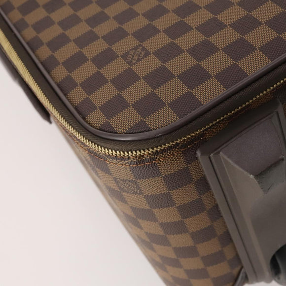 LOUIS VUITTON Damier Ebene Pegas 65 Suitcase N23295 LV Auth 202868