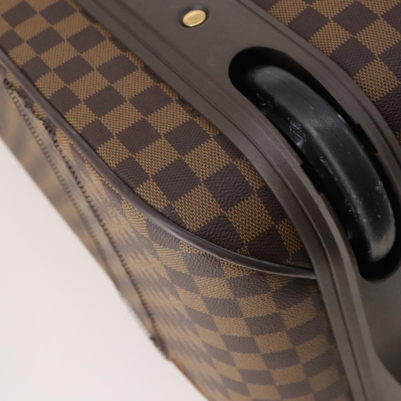 LOUIS VUITTON Damier Ebene Pegas 65 Suitcase N23295 LV Auth 202868