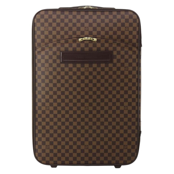 LOUIS VUITTON Damier Ebene Pegas 65 Suitcase N23295 LV Auth 202868