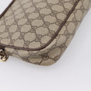 GUCCI GG Supreme Shoulder Bag PVC Beige Gold 97 02 068 Auth 202878-13