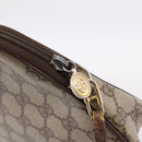 GUCCI GG Supreme Shoulder Bag PVC Beige Gold 97 02 068 Auth 202878-14