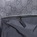 GUCCI GG Canvas Tote Bag Black Gold 92731 Auth 202890A-20