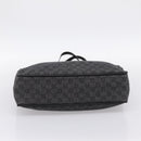GUCCI GG Canvas Tote Bag Black Gold 92731 Auth 202890A-5