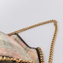 Stella MacCartney Chain Falabella Foldover Bag Wool 2way Multicolor Auth 202891A-10
