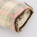 Stella MacCartney Chain Falabella Foldover Bag Wool 2way Multicolor Auth 202891A-12