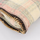 Stella MacCartney Chain Falabella Foldover Bag Wool 2way Multicolor Auth 202891A-15
