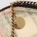 Stella MacCartney Chain Falabella Foldover Bag Wool 2way Multicolor Auth 202891A-17