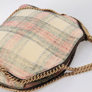 Stella MacCartney Chain Falabella Foldover Bag Wool 2way Multicolor Auth 202891A-6