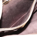 Miu Miu Matelasse Hand Bag Leather 2way Ivory Gold Auth 202893A-20