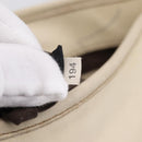 Miu Miu Matelasse Hand Bag Leather 2way Ivory Gold Auth 202893A-22