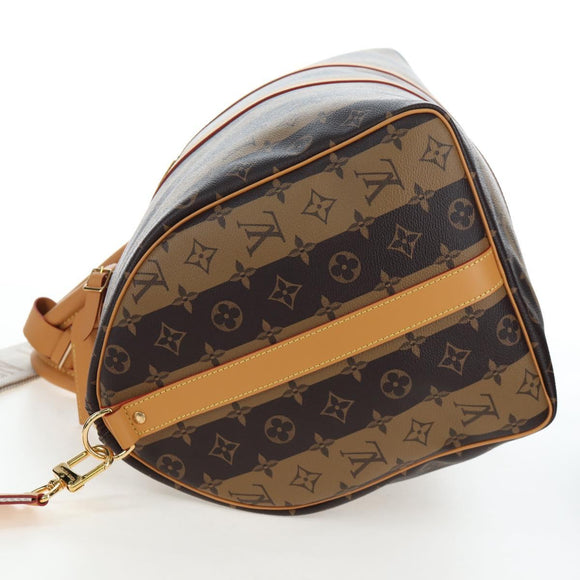 LOUIS VUITTON HUMAN MADE NIGO Keepall Bandouliere 50 Bag M45967 LV Auth 202900SM