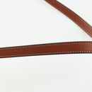 CELINE Macadam Canvas Vertical Cabas Small Hand Bag Navy Gold Auth 202902M-8