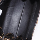 CHANEL 2.55 Chain Shoulder Bag Harako leather Brown Gold CC Auth 202903SAV-18