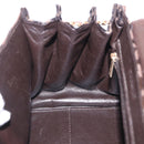 CHANEL 2.55 Chain Shoulder Bag Harako leather Brown Gold CC Auth 202903SAV-20