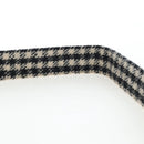 FENDI Newbucket Mamma Baguette Shoulder Bag Wool 2way Black Silver Auth 202909SAV-15