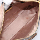 Miu Miu Shoulder Bag Leather Beige Gold Auth 202924A-11