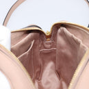 Miu Miu Shoulder Bag Leather Beige Gold Auth 202924A-21
